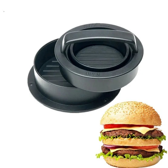 SizzleStack Patty Press™ - Effortless Hamburger Making