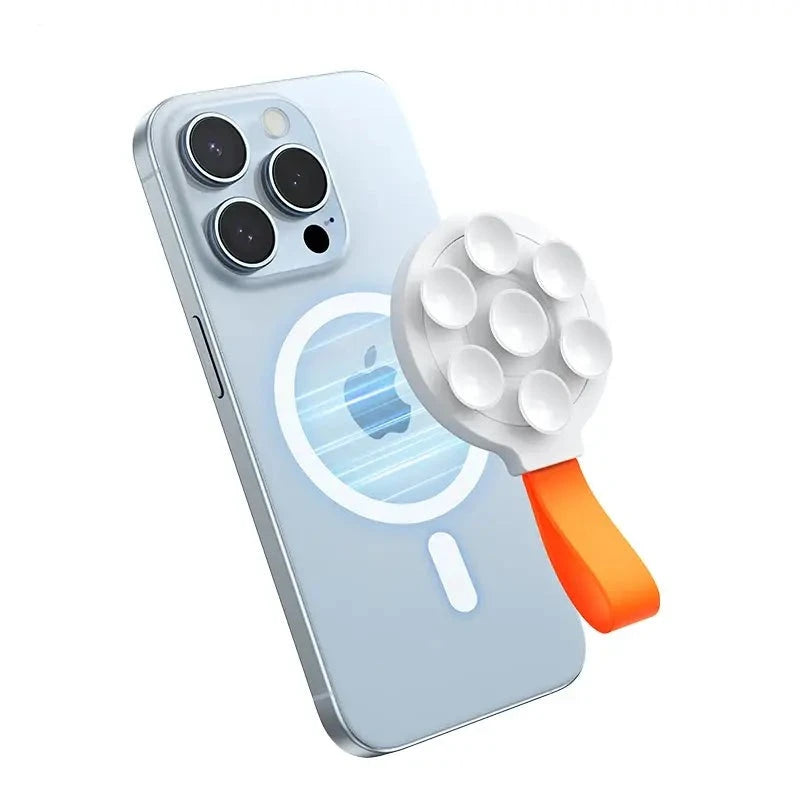 MagSuction™ - Magnetic Silicone Phone Holder with Suction Cup