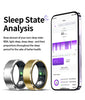 HealthRing™ - Neuer Smart Fitness Ring mit Gestensteuerung, Herzfrequenz, Blutsauerstoff, Blutdruck, Schlaf, Schritte, Entfernung und Kalorien für Android und IOS