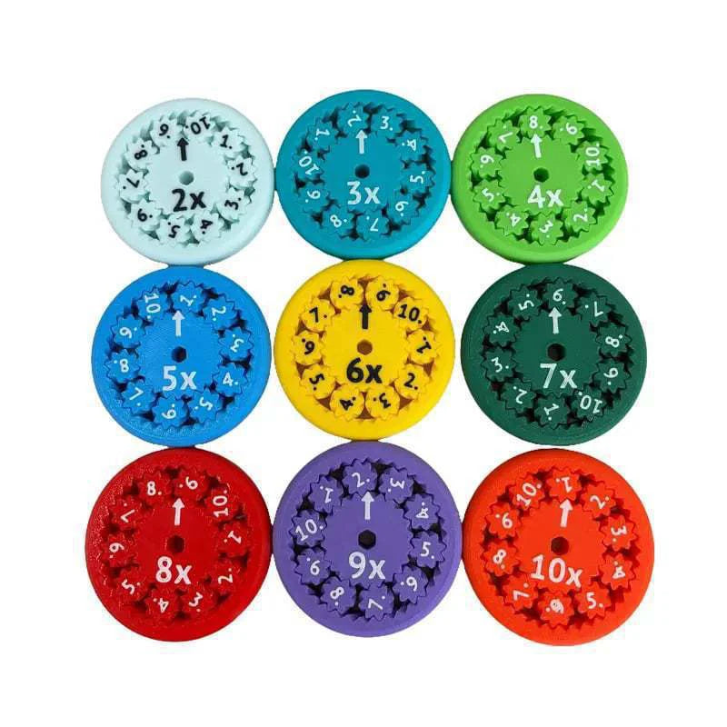 MathSpin™ Fidget Tools - Learn, Spin, Stroke: Fun educational toys for focused minds!