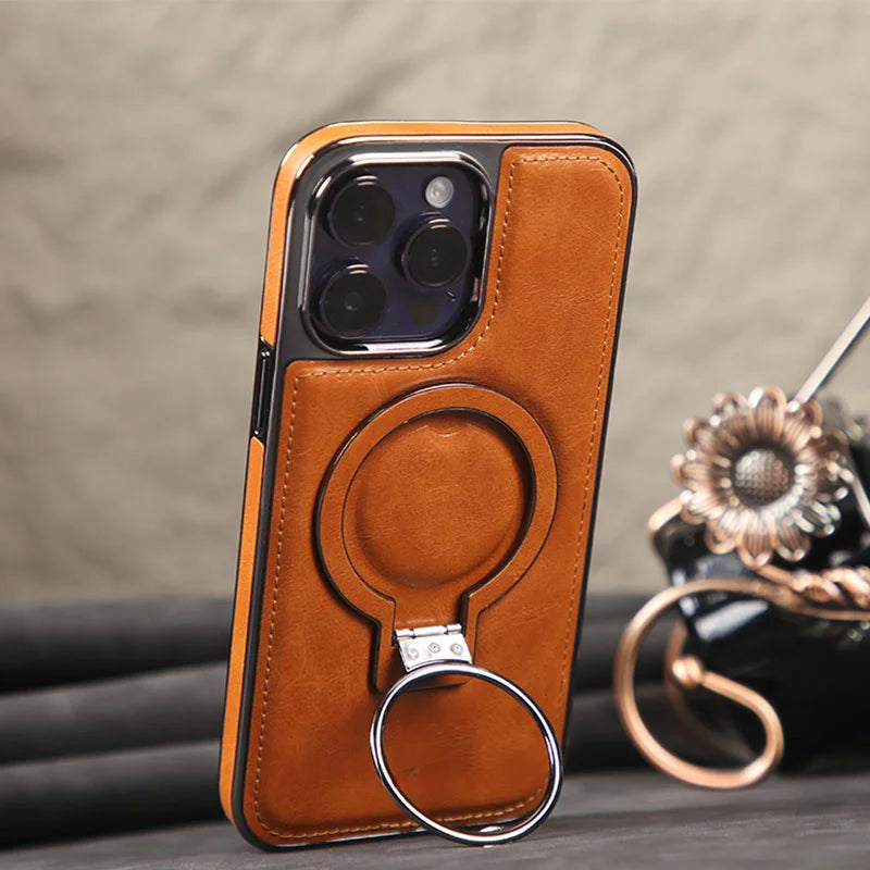 LuxGuard™ Leather Case - Elevate your style: Premium protection with timeless elegance