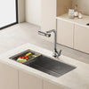 AquaFlex™ faucet - Effortless operation: Perfect mix of hot and cold water.