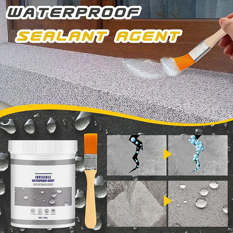 SealGuard™ Waterproof Agent - Protect, Insulate, Repair: Ultimate Leak Prevention Solution!