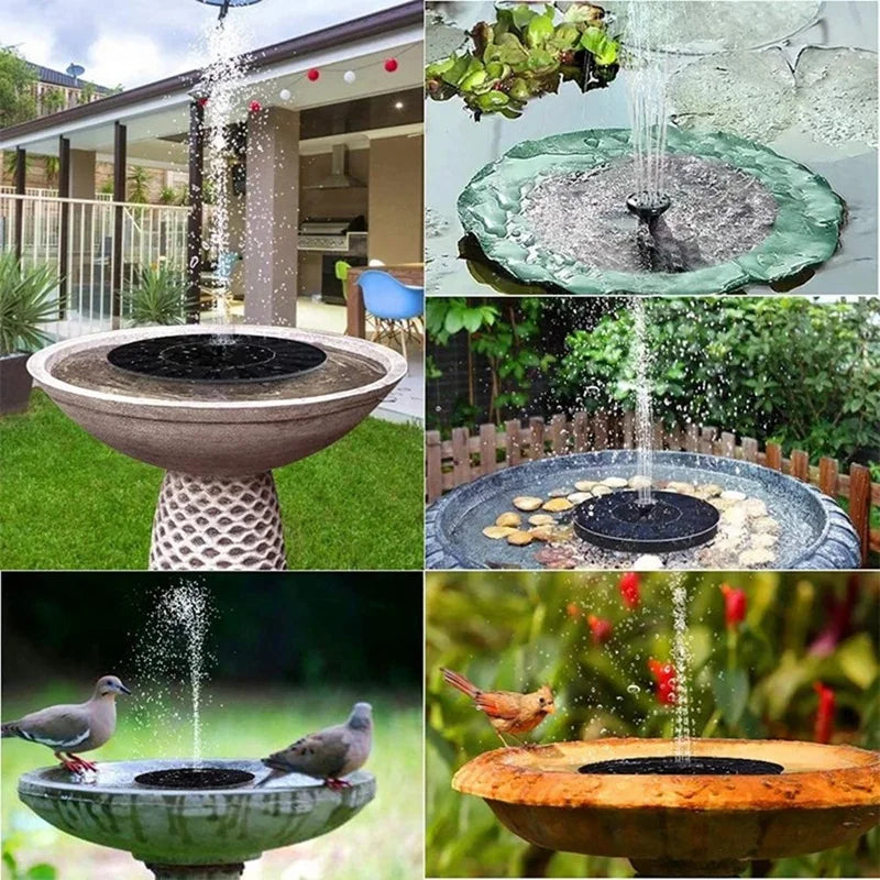 EcoFlow™ Solar Fountain - Beautify Your Garden: Versatile Solar-Powered Water Features