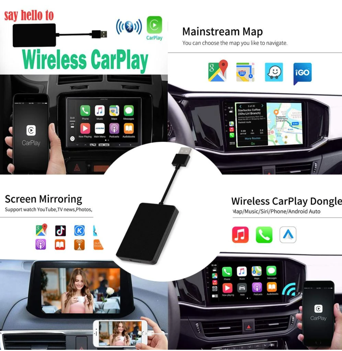 SmartSync™ - Carplay &amp; Android Auto Adapter