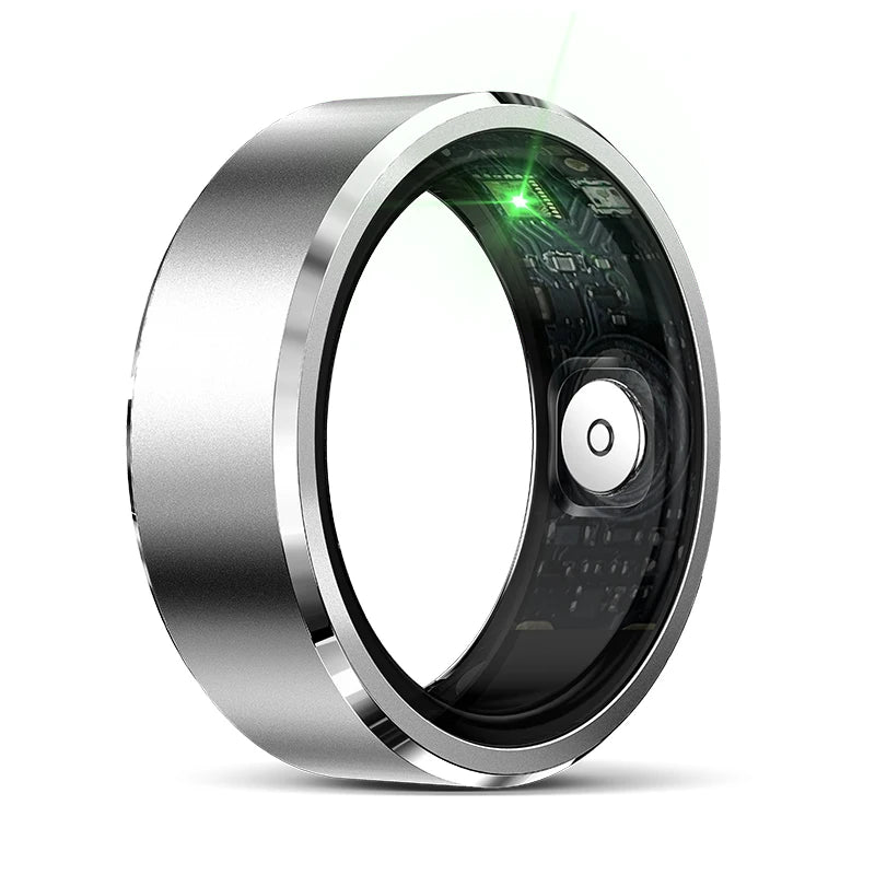 HealthRing™ - Neuer Smart Fitness Ring mit Gestensteuerung, Herzfrequenz, Blutsauerstoff, Blutdruck, Schlaf, Schritte, Entfernung und Kalorien für Android und IOS