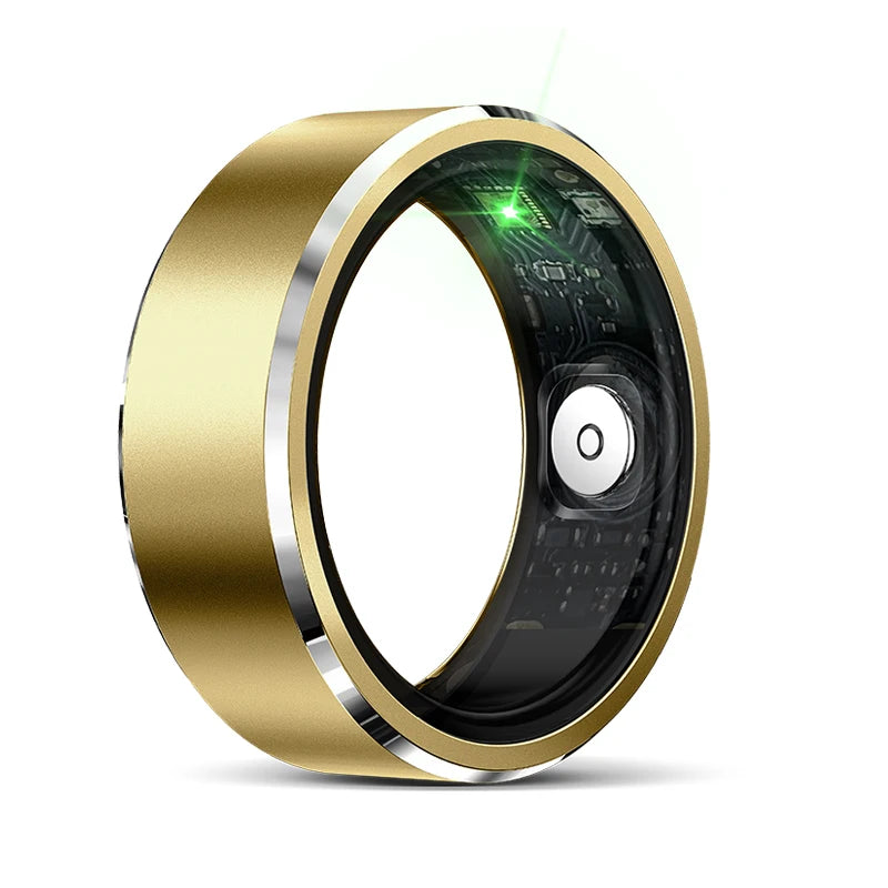 HealthRing™ - Neuer Smart Fitness Ring mit Gestensteuerung, Herzfrequenz, Blutsauerstoff, Blutdruck, Schlaf, Schritte, Entfernung und Kalorien für Android und IOS