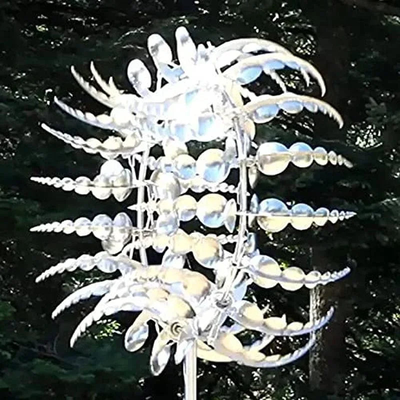 WhirlMagic™ Wind Spinners - Betover je tuin: Dynamische, boeiende metalen windmolens