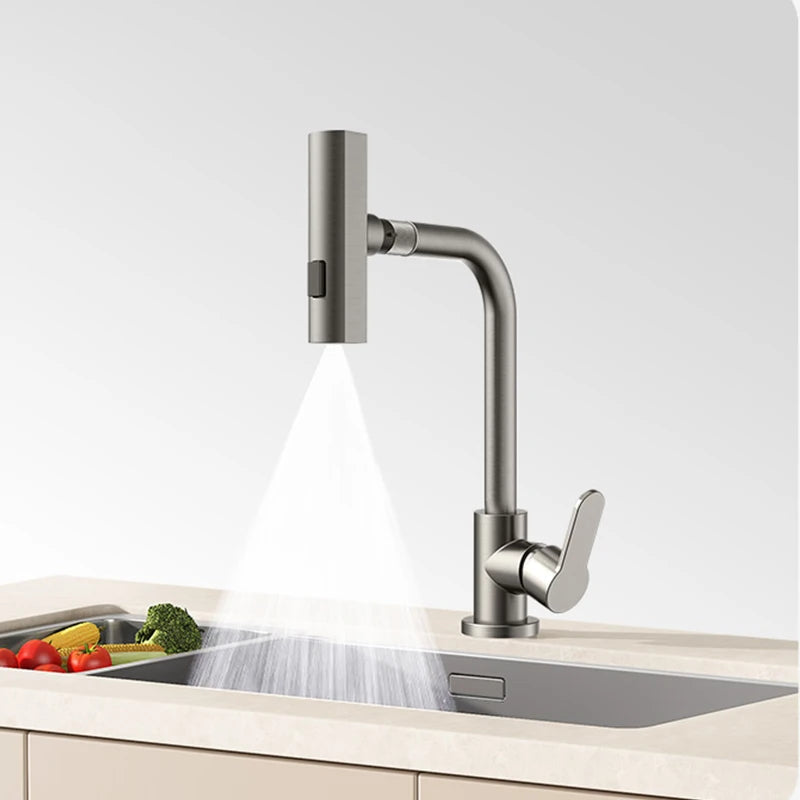 AquaFlex™ faucet - Effortless operation: Perfect mix of hot and cold water.