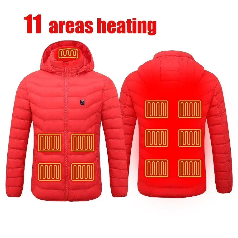 ThermaCoat™ - Heated Jacket Men &amp; Women Winter USB Electric Smart Self-heating 