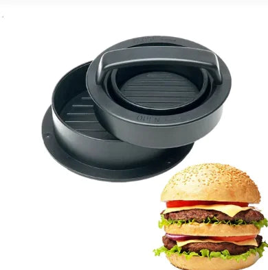 SizzleStack Patty Press™ - Effortless Hamburger Making