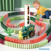 DominoExpress™ Train Set - Endless Fun: Electric domino adventures for kids!