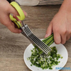 QuickSlice™ Kitchen Scissors - Effortless Cutting: Precision of 5-layer stainless steel