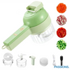 VeggieMaster™ 4-in-1 Slicer - Slice, Dice & Chop: Effortless Electric Precision