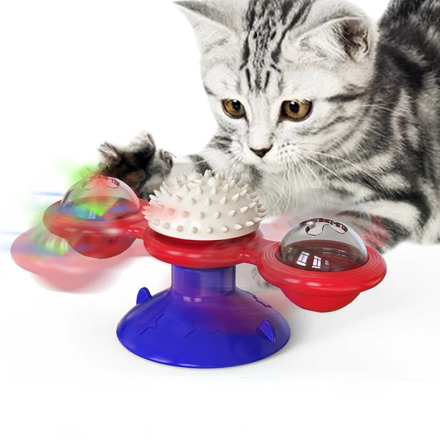 Spin-n-Scent™ - Interactieve kattenspeeltje met kattenkruid