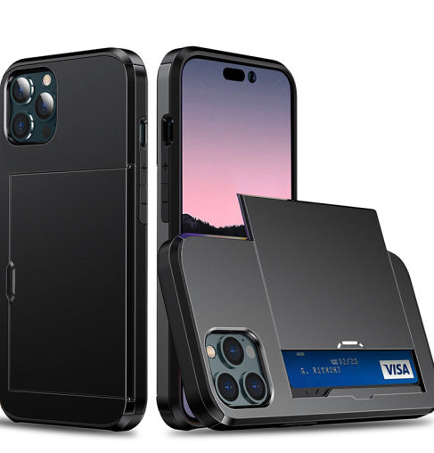 iPhone Wallet™ - Phone case and card holder in one