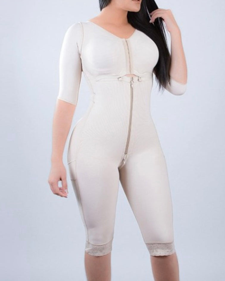 BodyBind™ - Hoge compressie shapewear  met mouwen