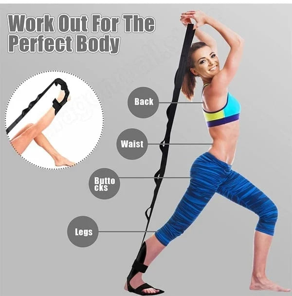 FlexFit™ - Yoga Flexibility Stretching Leg Band