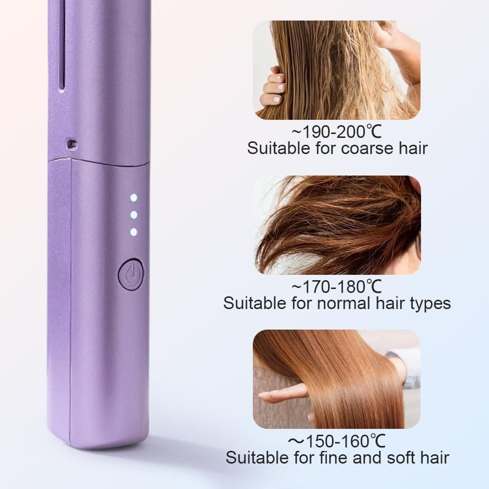 HairPro™ – Akku-Heizkamm für glattes Haar