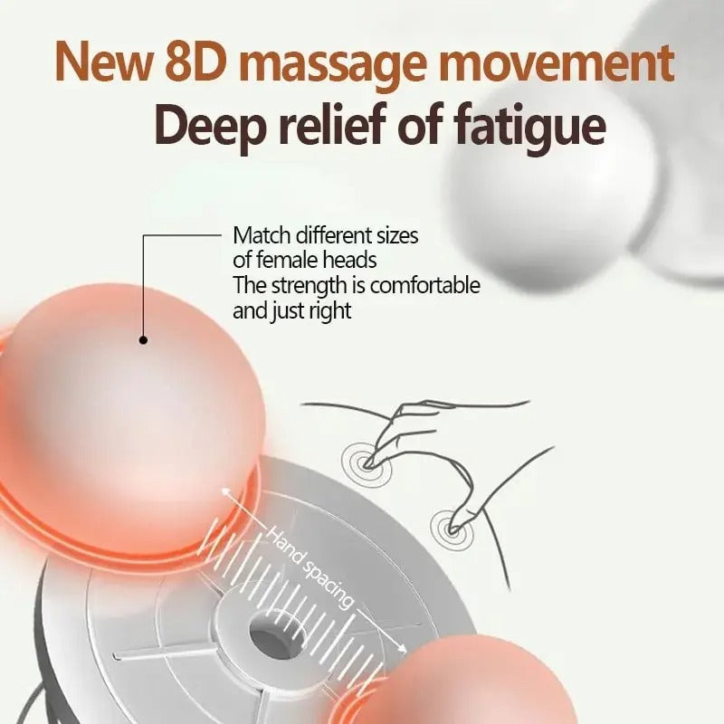 FlexiRelief™ - Neck and Body Massage Cushion