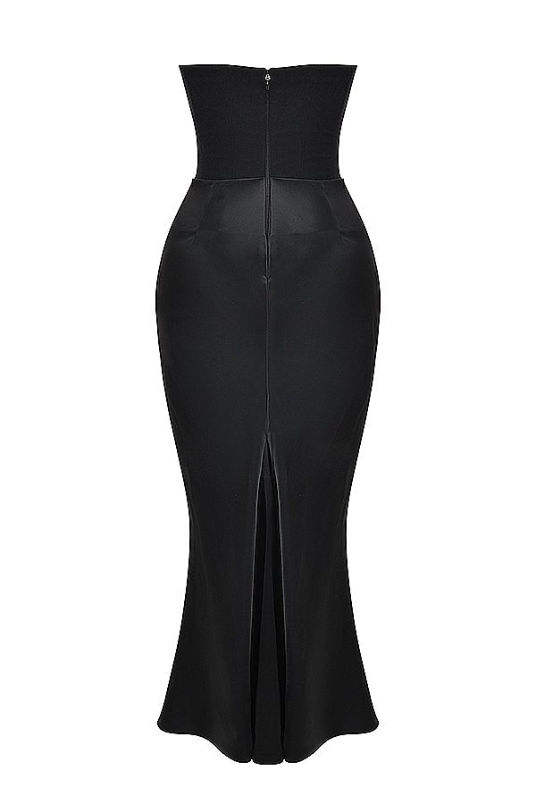 Milou™ - Elegant Strapless Dress Midnight 