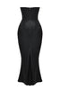 Milou™ - Elegante Strapless Jurk Middernacht