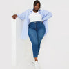 Shapewear Jeans with Tummy Control™ - Comfortable Compression with Convenient Closure 