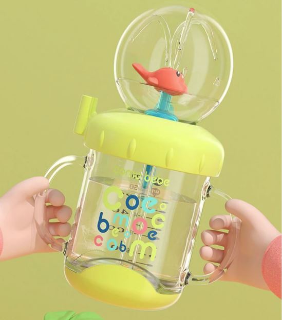 Bubbly Buddy™ - Walvis drinkbeker voor baby's en kinderen