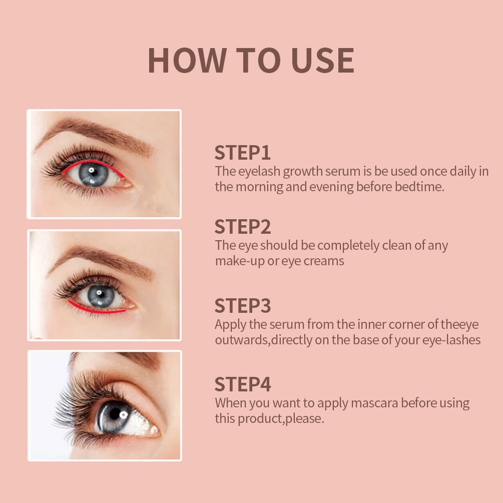 Qibest Eyelash Growth Serum™ | Longer, fuller and thicker eyelashes!