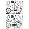 Mini Bike Craft™ - Metalen Fietsmodel Bouwkit