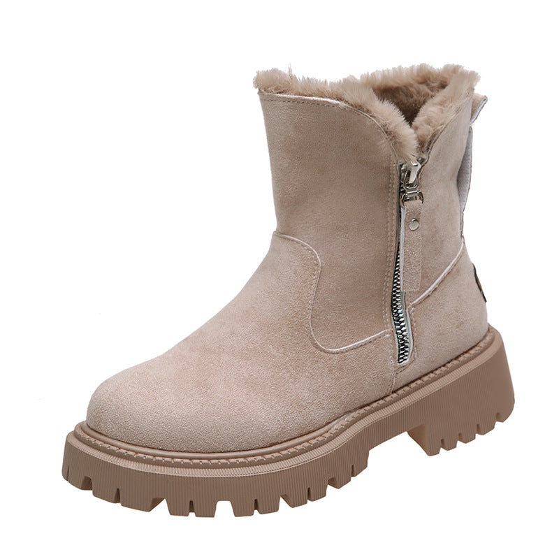Plateau boots™ - Faux Suède Antislip winterlaarzen